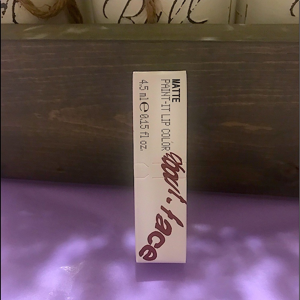 NWT! ABOUT FACE LIPS! Stunning Color called Take Aim! Made in Italy